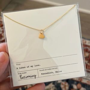Gold Heart Necklace